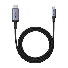 Adaptér Baseus USB-C na DisplayPort 2m цена и информация | Кабели и провода | 220.lv