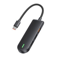 Hub USB-C Mcdodo HU-1430 5w1 (USB2.0*3,USB3.0*1,SD|TF) цена и информация | Адаптеры и USB разветвители | 220.lv