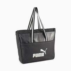 Puma женская сумка-шоппер Campus, черный/бежевый цена и информация | Puma Женские аксессуары | 220.lv