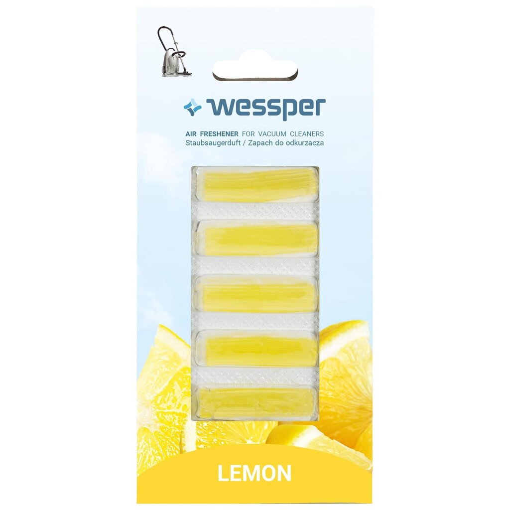 Wessper Lemon, 5 gab. cena un informācija | Putekļu sūcēju piederumi | 220.lv