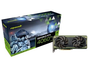 Manli GeForce RTX 4060 Ti M2565+N719 (M-NRTX4060TI/6RMHPPP-M2565) cena un informācija | Videokartes (GPU) | 220.lv