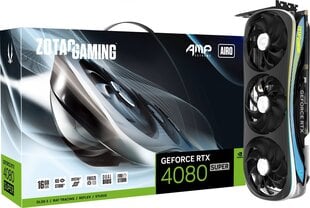Zotac Gaming GeForce RTX 4080 Super AMP Extreme Airo (ZT-D40820B-10P) cena un informācija | Videokartes (GPU) | 220.lv