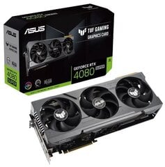 Asus TUF Gaming GeForce RTX 4080 Super (TUF-RTX4080S-16G-GAMING) cena un informācija | Videokartes (GPU) | 220.lv