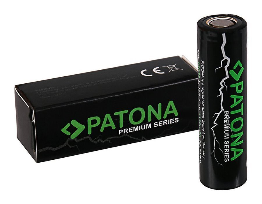 Patona akumulators 18650 Li-Lon 3350mAh 3,7V cena un informācija | Akumulatori fotokamerām | 220.lv