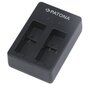 Patona pro digitālā kamera Dual GoPro Hero 5/Hero 6/Hero7/Hero 8 AABAT-00/ micro USB/USB-C цена и информация | Akumulatori videokamerām | 220.lv