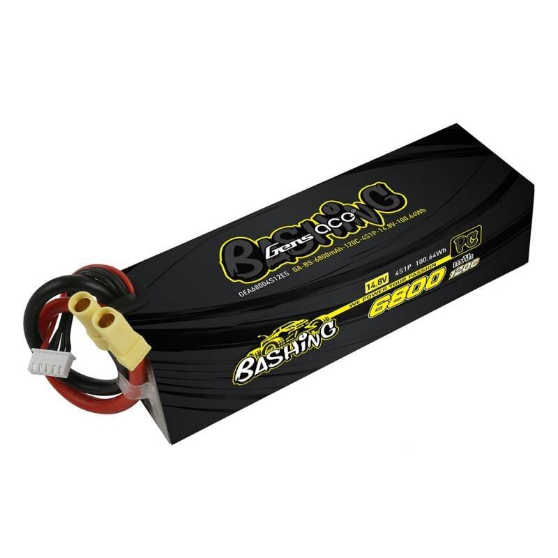 Akumulator LiPo Gens Ace Bashing 6800mAh 14.8V 120C EC5 cena un informācija | Akumulatori | 220.lv
