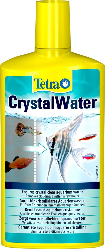 Ūdens dzidrinātājs akvārijam Tetra CrystalWater, 500 ml цена и информация | Akvāriji un aprīkojums | 220.lv