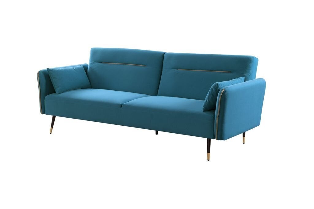 Dīvāns VERDI - Dubults, ar kājām, salokāms cena un informācija | Dīvāni | 220.lv