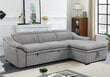 Dīvāns SOLIS - 3-vietīgs stūra dīvāns ar izvelkamu gultas funkciju (eirogrāmata). цена и информация | Stūra dīvāni | 220.lv