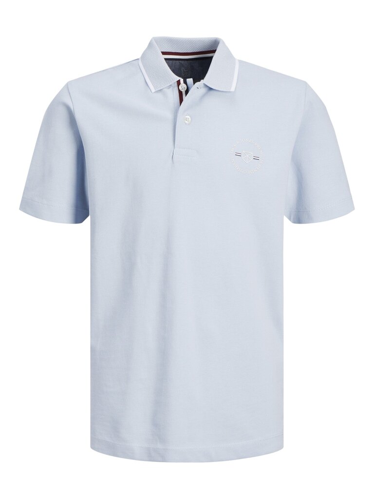 Jack & Jones bērnu polo krekls 12254237*02, gaiši zils 5715515003686 cena un informācija | Zēnu krekli | 220.lv