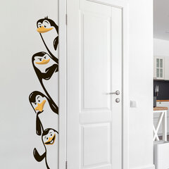 Pingvīnu sienas uzlīme cena un informācija | Dekoratīvās uzlīmes | 220.lv