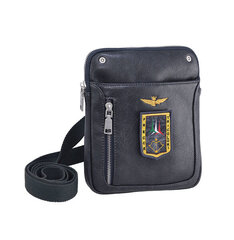 Soma vīriešiem Aeronautica Militare Antracite Bag 47004-uniw цена и информация | Мужские сумки | 220.lv