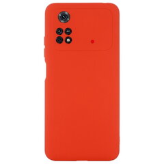 Твердый силиконовый чехол (TPU) „Shell“ - красный (Poco M4 Pro 4G) цена и информация | Чехлы для телефонов | 220.lv