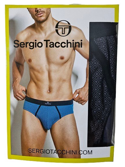 Vīriešu apakšbikses Sergio Tacchini, pelēkas cena un informācija | Vīriešu apakšbikses | 220.lv