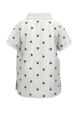 Name It детская футболка- поло 13227485*01, светло-серый/черный 5715510611251 цена и информация | Рубашки для мальчиков | 220.lv