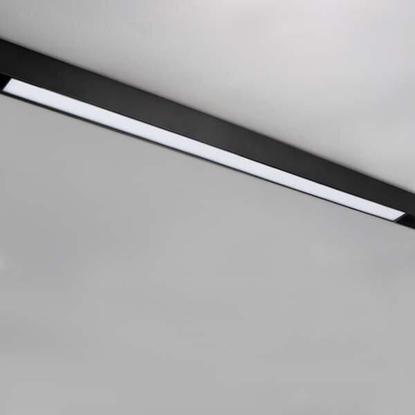 LED Magnētiskais lineārais sliežu gaismeklis 12W, 4000K - neitrāli balts, 1200lm cena un informācija | Sliežu apgaismojuma sistēmas | 220.lv