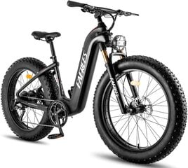 Elektriskais velosipēds Fafrees F26 CarbonX, 26", melns cena un informācija | Elektrovelosipēdi | 220.lv