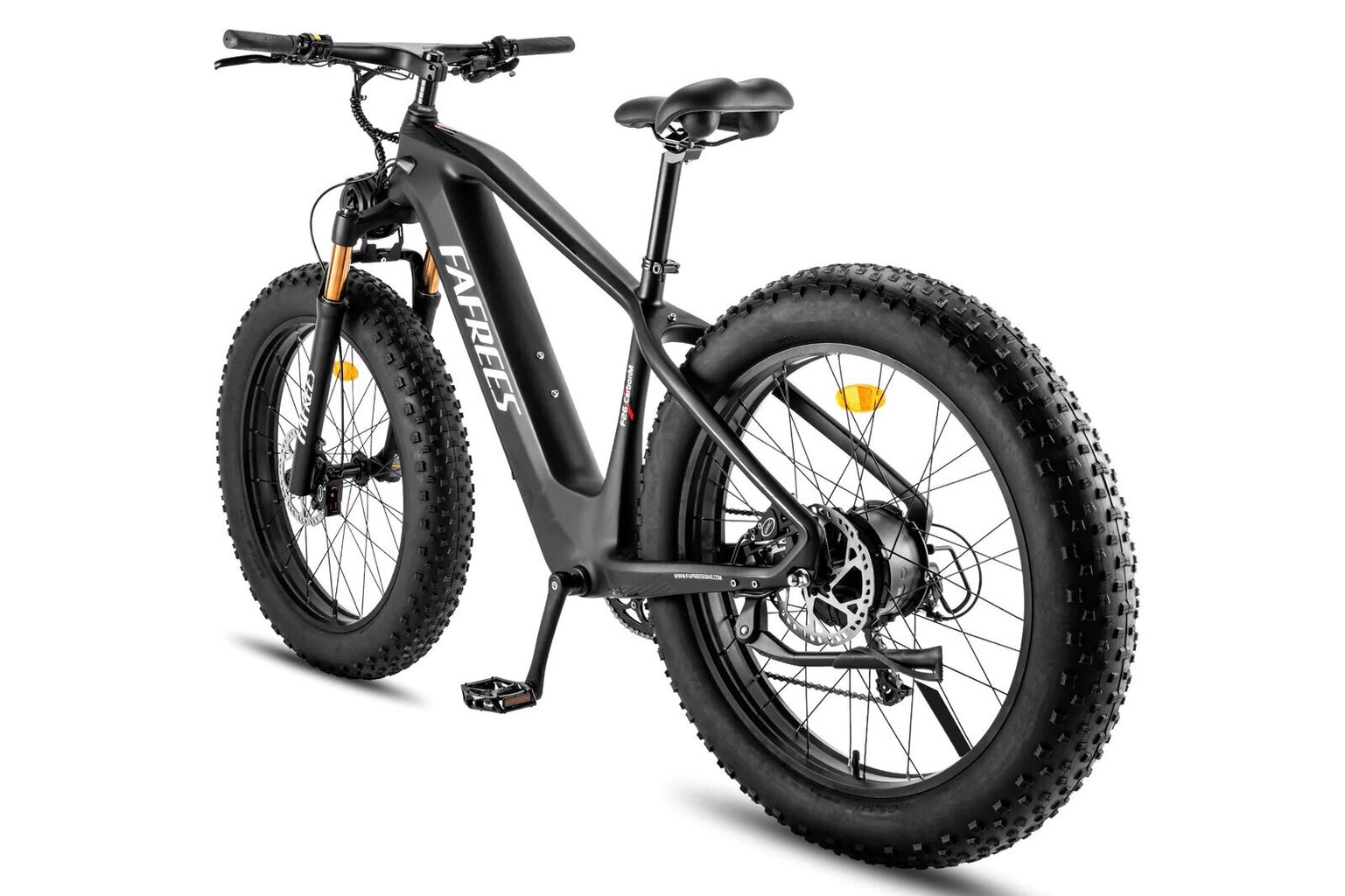 Elektriskais velosipēds Fafrees F26 CarbonM, 26", melns цена и информация | Elektrovelosipēdi | 220.lv