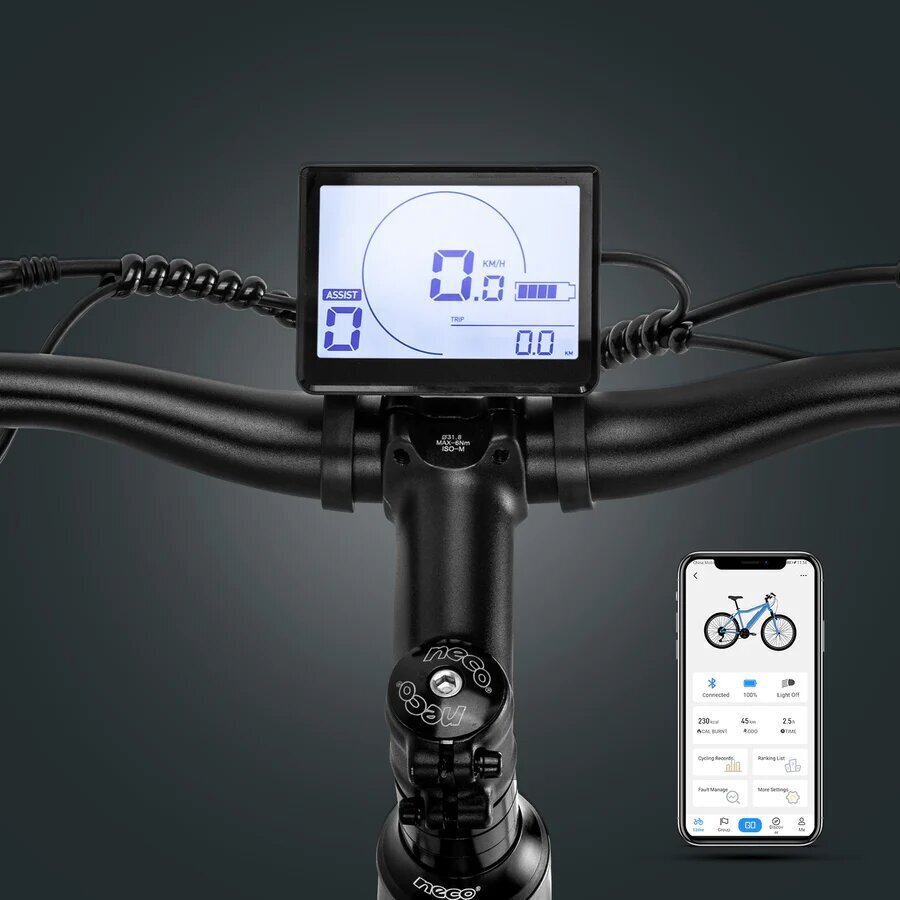 Elektriskais velosipēds Fafrees FM8, 27.5", zaļš cena un informācija | Elektrovelosipēdi | 220.lv