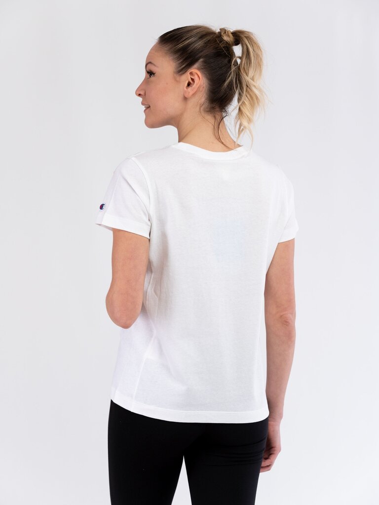 Champion T-krekls sievietēm 112195-KK001-M, balts cena un informācija | T-krekli sievietēm | 220.lv