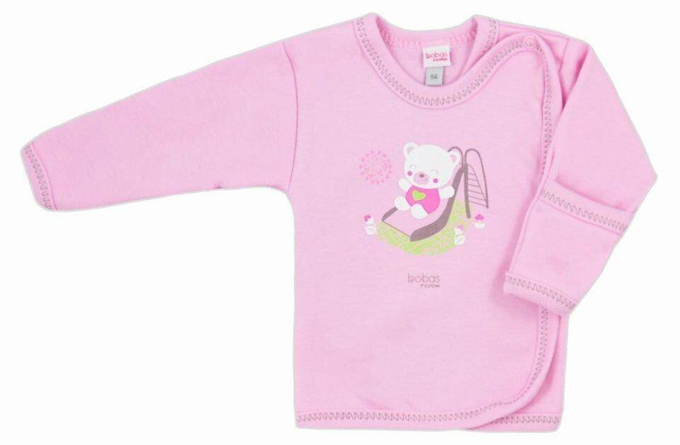 T-krekls zīdaiņiem, rozā цена и информация | Krekli jaundzimušajiem | 220.lv