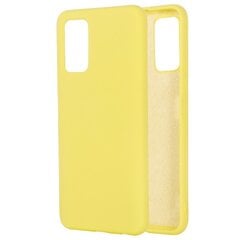 Твердый силиконовый чехол (TPU) „Shell“ - жёлтый (Moto G14) цена и информация | Чехлы для телефонов | 220.lv
