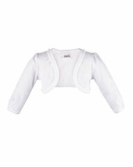 Bolero džemperis meitenēm TM21815, balts cena un informācija | Džemperi, vestes, jaciņas zīdaiņiem | 220.lv