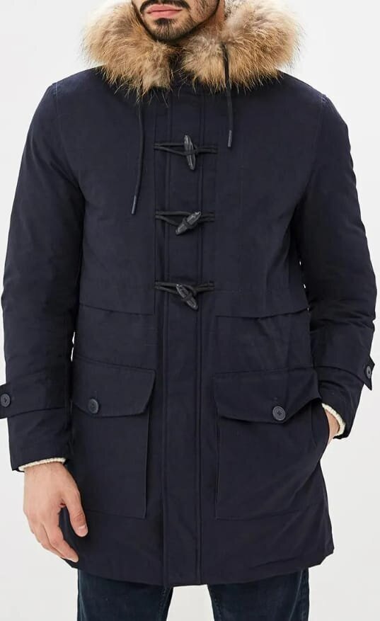 Parka vīriešiem Antony Morato MMCO00533FA600108-7066-48, melna cena un informācija | Vīriešu virsjakas | 220.lv