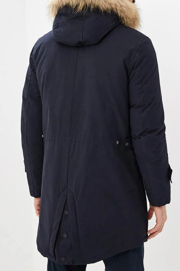 Parka vīriešiem Antony Morato MMCO00533FA600108-7066-48, melna cena un informācija | Vīriešu virsjakas | 220.lv