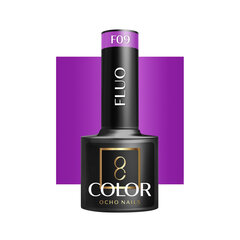 ocho nails fluo hybrid lacquer f09 -5 г цена и информация | Лаки для ногтей, укрепители | 220.lv