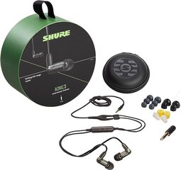 Shure 1BA Earphone,Black,W/-UNI цена и информация | Наушники с микрофоном Asus H1 Wireless Чёрный | 220.lv