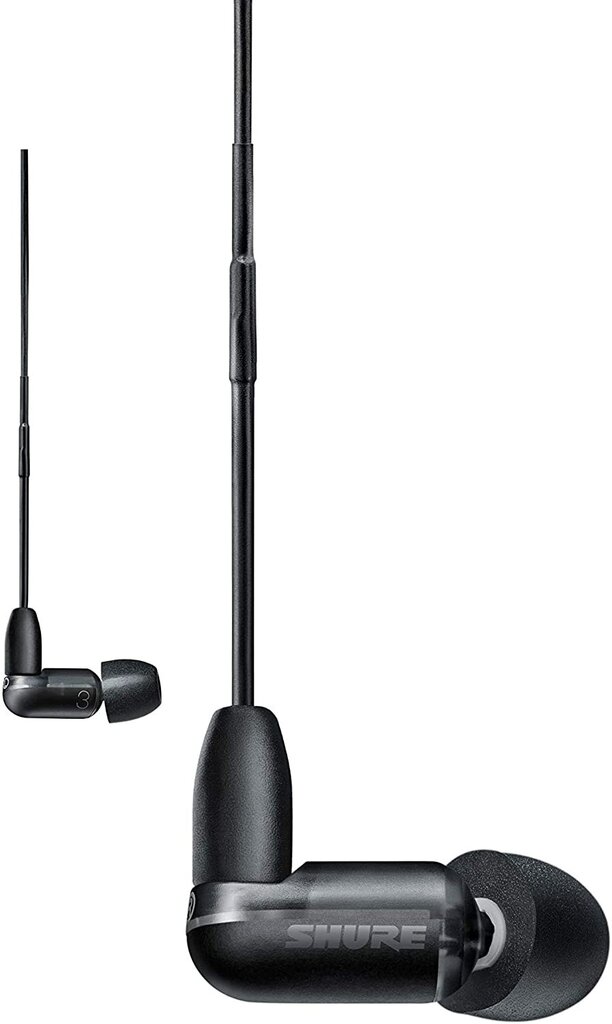 Shure 1BA, Black, W/-UNI cena un informācija | Austiņas | 220.lv