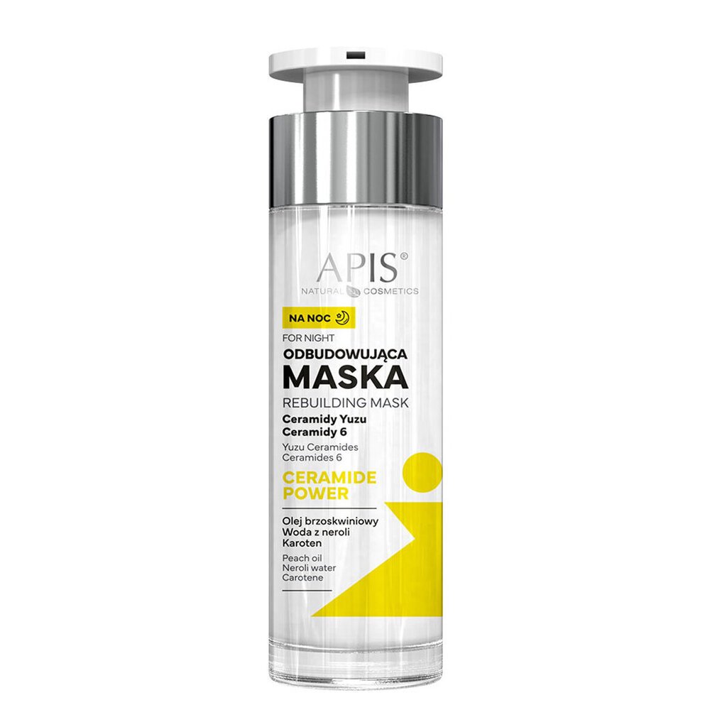 Nakts maska Apis Natural Cosmetics sievietēm, 50 ml cena un informācija | Sejas maskas, acu maskas | 220.lv