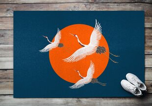 Durvju paklājs Japānas Putni, 150x100 cm цена и информация | Придверные коврики | 220.lv