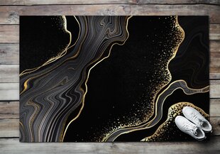 Durvju paklājs Melnais Marmors, 150x100 cm cena un informācija | Kājslauķi | 220.lv