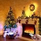 Ziemassvētku virtene ar pulti, 100 LED, 10 m цена и информация | Ziemassvētku lampiņas, LED virtenes | 220.lv