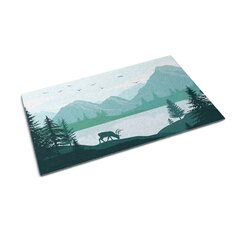 Durvju paklājs Jeleń Mountain, 90x60 cm цена и информация | Придверные коврики | 220.lv