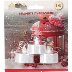 LED sveces, 3 gab cena un informācija | Ziemassvētku dekorācijas | 220.lv