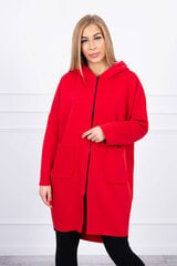Džemperis sievietēm 20890, sarkans cena un informācija | Sieviešu džemperi | 220.lv