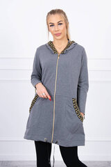 Džemperis sievietēm 20906, pelēks cena un informācija | Sieviešu džemperi | 220.lv