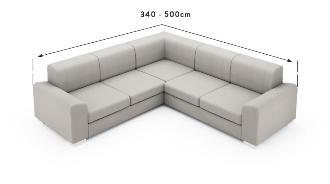 Ga.i.Co stūra dīvāna pārvalks Superior 340 - 500 cm цена и информация | Mēbeļu pārvalki | 220.lv