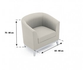 Ga.i.Co krēsla pārvalks Superior 60 - 80 cm цена и информация | Чехлы для мебели | 220.lv