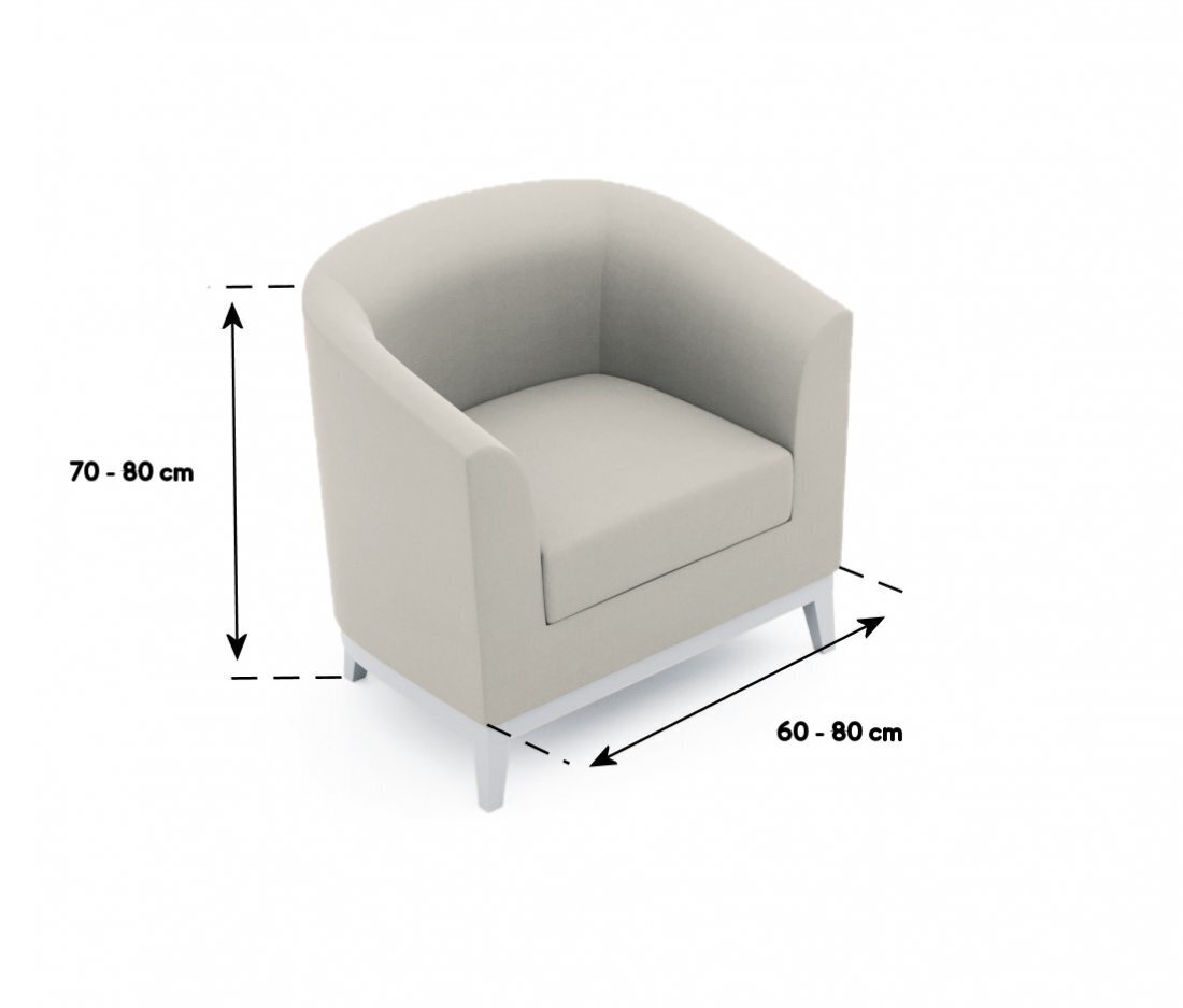 Ga.i.Co krēsla pārvalks Superior 60 - 80 cm цена и информация | Mēbeļu pārvalki | 220.lv