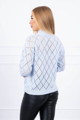Džemperis sievietēm 20823, zils cena un informācija | Sieviešu džemperi | 220.lv