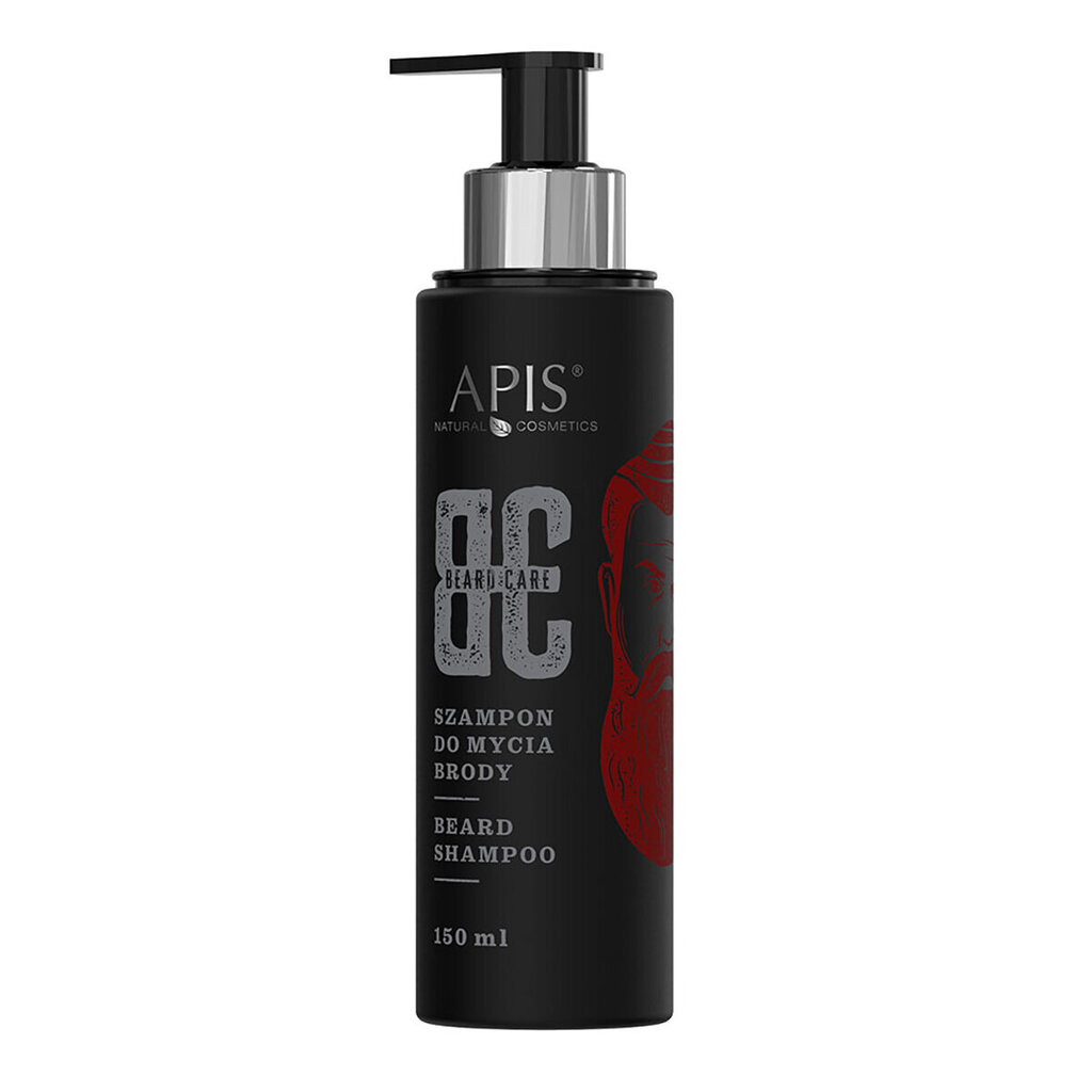 Bārdas šampūns vīriešiem Apis Natural Cosmetics, 150 ml cena un informācija | Skūšanās piederumi, kosmētika | 220.lv