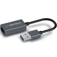 Esperanza ENA101. цена и информация | Адаптеры и USB разветвители | 220.lv