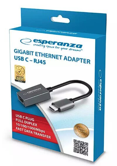 Esperanza ENA102 cena un informācija | Adapteri un USB centrmezgli | 220.lv