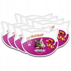 Whiskas Anti-hairball для кошек с эффектом очистки шерсти, 8х50 г цена и информация | Лакомства для кошек | 220.lv