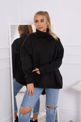 Džemperis sievietēm 21768, melns cena un informācija | Sieviešu džemperi | 220.lv
