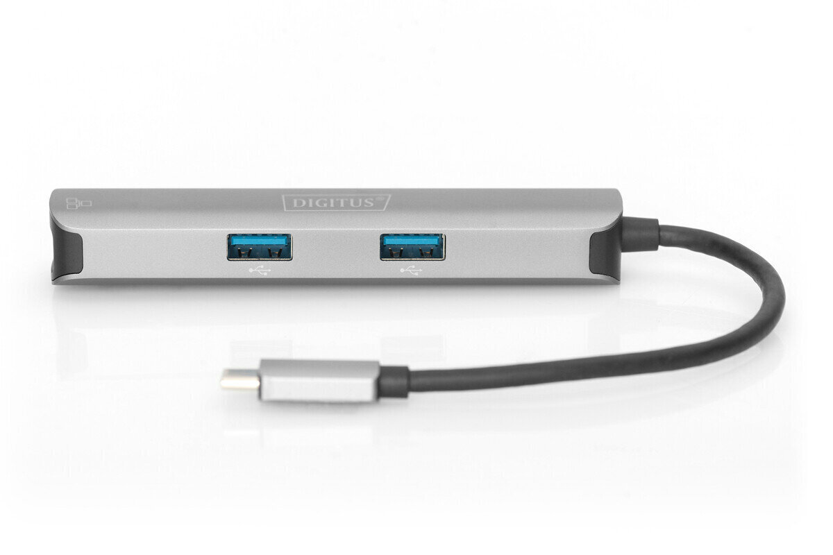 Adapteris Digitus USB-C, DA-70892, USB 3.0 cena un informācija | Adapteri un USB centrmezgli | 220.lv